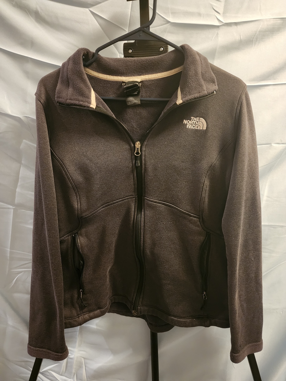 The North Face Women's Full-Zip Teddy Fleece Jacket - Charcoal